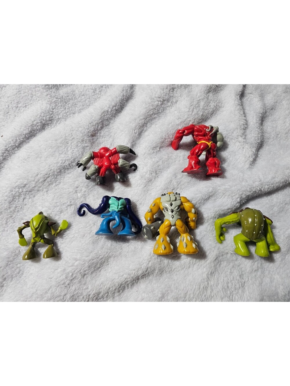 (6pc) Gormiti Giochi Preziosi Action Figures Toys Mixed Lot Plastic TV Show Game